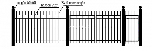 Забор сварной СЗ-66
